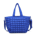 Load image into Gallery viewer, Tote: Dreamer - Quilted Puffer Nylon Tote