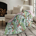 Load image into Gallery viewer, Holiday Throw: Merry Mountains Quilted