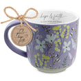 Load image into Gallery viewer, Mug: Hope & Faith Spring Garden (Left-Handed) 18 Oz