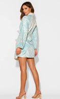 Load image into Gallery viewer, Luxury Robe: Romantique Blue (Short)