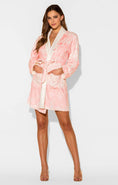 Load image into Gallery viewer, Luxury Robe: Romantique Pink (Short)