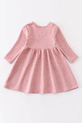 Load image into Gallery viewer, Girl's Ruffle Dress: Blush