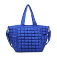 Load image into Gallery viewer, Tote: Dreamer - Quilted Puffer Nylon Tote