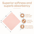 Load image into Gallery viewer, Hooded Baby Towels: Muslin Cotton - Larger for Better Coverage