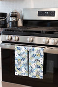 Load image into Gallery viewer, Waterfall Floral Tea Towels (Set of 2)
