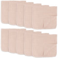 Load image into Gallery viewer, Muslin Burp Cloths: Pack of 6 (Blush)
