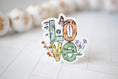 Load image into Gallery viewer, Sticker: LOVE, Floral With Butterfly, Vinyl Sticker, 3x3 in.