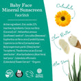 Load image into Gallery viewer, Baby Face Mineral Sunscreen Face Stick - SPF 40