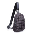 Load image into Gallery viewer, Rejuvenate - Quilted Puffer Nylon Sling Backpack