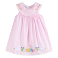 Load image into Gallery viewer, Dress: Pink Easter Applique