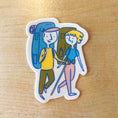 Load image into Gallery viewer, Sticker: Hikers Vinyl Sticker