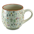 Load image into Gallery viewer, Mug: Coffee Mug Floral - Left Handed (You Make the World a Brighter Place)
