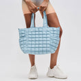 Load image into Gallery viewer, Tote: Dreamer - Quilted Puffer Nylon Tote