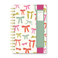 Load image into Gallery viewer, Put a Bow on It Oliver Notebook with Pen Pocket