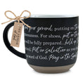 Load image into Gallery viewer, Mug: Armor Of God Eph. 6:14-18 (19 oz. Black)