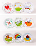 Load image into Gallery viewer, The Fruit Basket - Nine Fruit of the Spirit Plates
