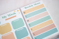 Load image into Gallery viewer, Planner: Retro Stars Weekly Planner