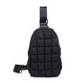 Load image into Gallery viewer, Rejuvenate - Quilted Puffer Nylon Sling Backpack