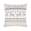 Load image into Gallery viewer, Pillow: O Christmas Tree White Reindeer Dance Pillow
