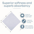 Load image into Gallery viewer, Hooded Baby Towels: Muslin Cotton - Larger for Better Coverage