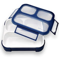 Load image into Gallery viewer, BRIELLO BENTO Lunchbox for Kids & Adults (Leakproof, Dishwasher Safe, BPA-Free with Utensil) (Combo Blue/Green)