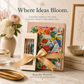 Load image into Gallery viewer, Journal Bundle: Garden Party w/Set of Gel Ink Pens