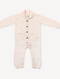 Load image into Gallery viewer, Milan Sweater Knit Baby Jumpsuit Organic Cotton