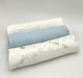 Load image into Gallery viewer, Swaddle Muslin Blankets: BUNDLE OF LOVE, Set of 3, Boy Newborn Gift
