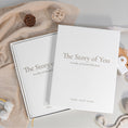 Load image into Gallery viewer, The Story of You: Fearfully and Wonderfully Made (Forest Friends) - Linen Baby Keepsake Book with Storage Box