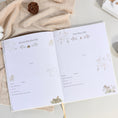 Load image into Gallery viewer, The Story of You: Fearfully and Wonderfully Made (Forest Friends) - Linen Baby Keepsake Book with Storage Box