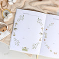Load image into Gallery viewer, The Story of You: Fearfully and Wonderfully Made (Forest Friends) - Linen Baby Keepsake Book with Storage Box
