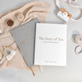 Load image into Gallery viewer, The Story of You: Fearfully and Wonderfully Made (Bear Forest) - Linen Baby Keepsake Book with Storage Box