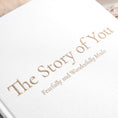 Load image into Gallery viewer, The Story of You: Fearfully and Wonderfully Made (Forest Friends) - Linen Baby Keepsake Book with Storage Box