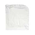 Load image into Gallery viewer, 100% PIMA Cotton Ruffle Blanket: White