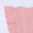 Load image into Gallery viewer, Baby Ruffle Romper (100% Muslin Cotton) Pink