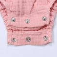 Load image into Gallery viewer, Baby Ruffle Romper (100% Muslin Cotton) Pink