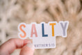 Load image into Gallery viewer, Sticker: Salty Christian Vinyl Sticker, 3x3 inch
