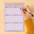 Load image into Gallery viewer, Planner: This Week Notepad (Pastel Version)