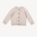 Load image into Gallery viewer, Milan Baby Button Cardigan Sweater Knit (Organic Cotton): Dusty Blue