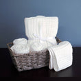 Load image into Gallery viewer, Muslin Burp Cloths: Pack of 6 (Lace)