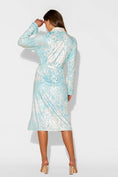 Load image into Gallery viewer, Luxury Robe: Romantique Blue (Long)