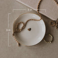 Load image into Gallery viewer, Trinket Tray: Gold Heart Jewelry Dish