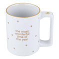 Load image into Gallery viewer, Mug: Gold Foil - The Most Wonderful Time of the Year