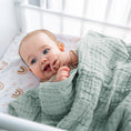 Load image into Gallery viewer, Blanket: Baby Organic Muslin Cotton (6-Layer)