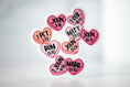 Load image into Gallery viewer, Sticker: Christian Hearts, Vinyl Sticker, 3x3 in.