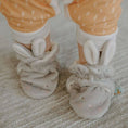 Load image into Gallery viewer, Newborn Slippers: Bloom Bunny Hoppy Feet Slippers - (Boxed)