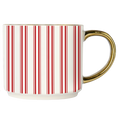Load image into Gallery viewer, Mug: Red Stripe Holiday