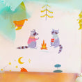 Load image into Gallery viewer, Gift Wrap: Woodland Animal Christmas Wrapping Paper- 3 sheet roll