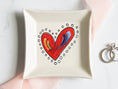 Load image into Gallery viewer, Trinket Dish: Dot Heart