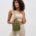 Load image into Gallery viewer, Rejuvenate - Quilted Puffer Nylon Sling Backpack